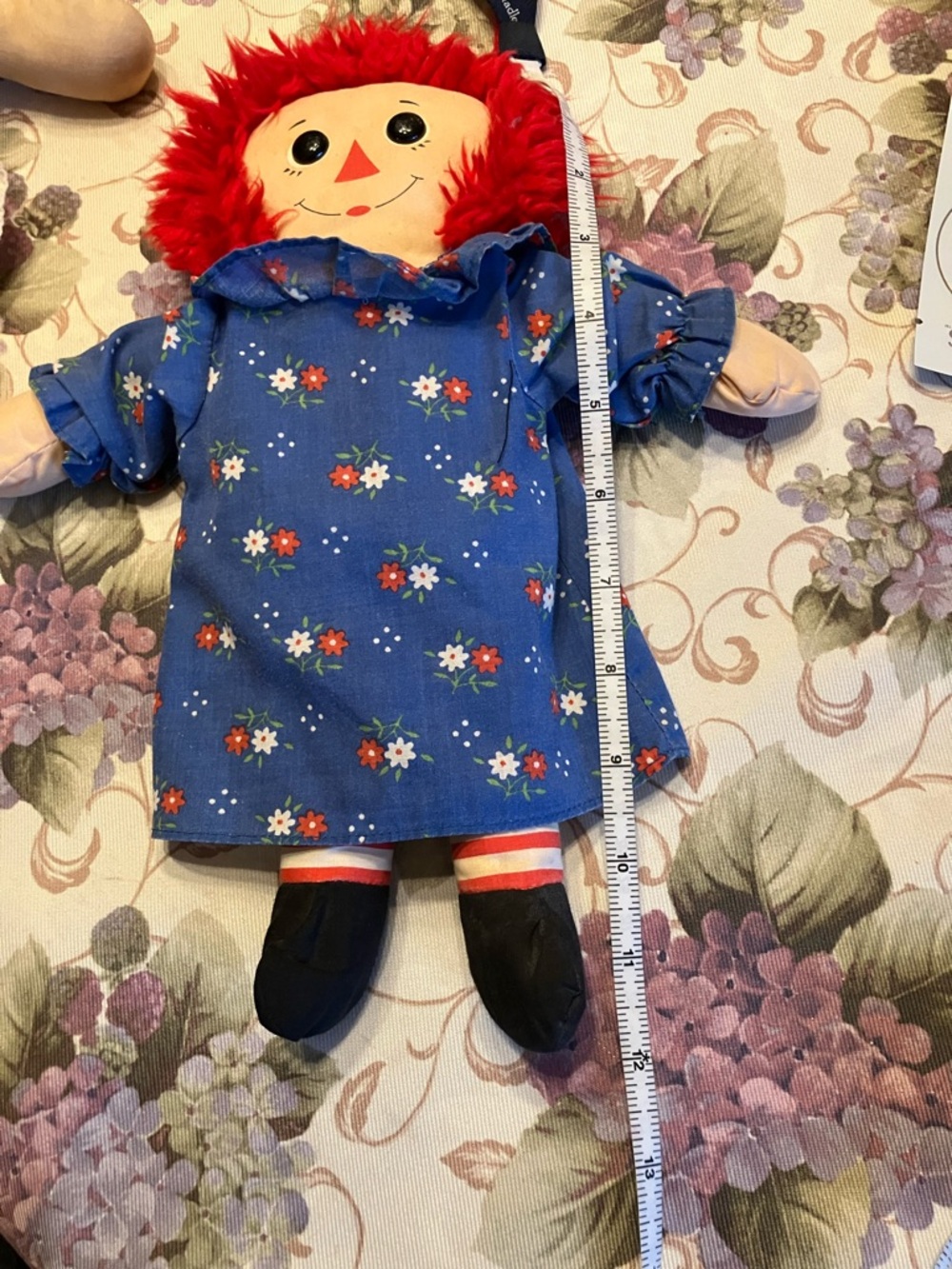 THREE RAGGEDY ANN AND ANDY DOLLS VINTAGE - Picture 10 of 13
